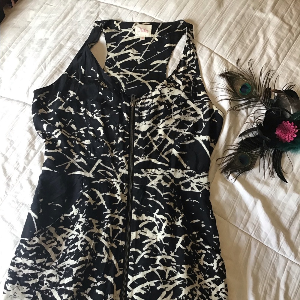 Full front zip dress